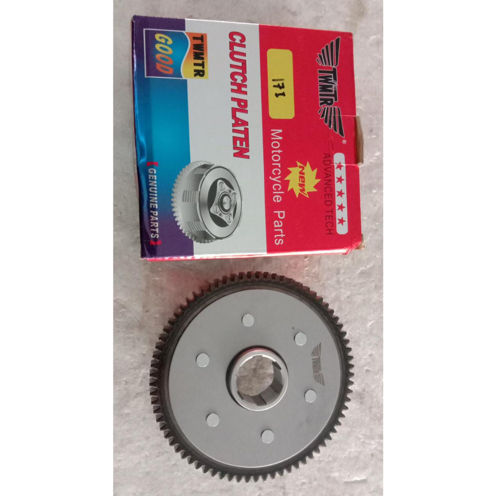 เกียร์คลัตช์ 73T Viar Karya 150cc 200cc // Outer Comp 73T Fiber 6 สําหรับรถมอเตอร์ไซค์สามล้อ // TNMT