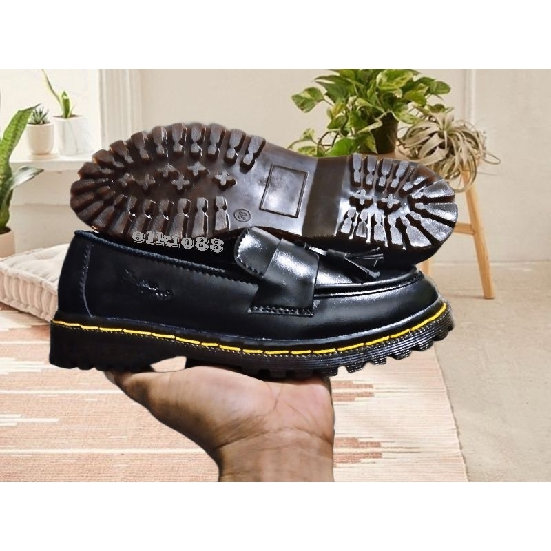 ฟรีกล่องรองเท้าผู้ชายและผู้หญิง DR. แว่นตา MARTENS OUT SOLE PANNY LOAFERS DOKMAR CASUAL SLIP-ON DOCM