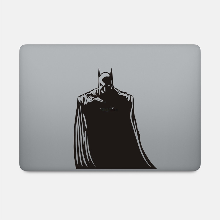 สติ๊กเกอร์ Batman Vigilante Silhouette - สติ๊กเกอร์ Macbook รูปลอกแล็ปท็อป