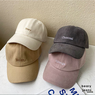 BEARY JEANS BJ069 | Baseball Cap Klasik IVORY BEIGE Topi Baseball Hip -Hop Vintage Snapback Premium 