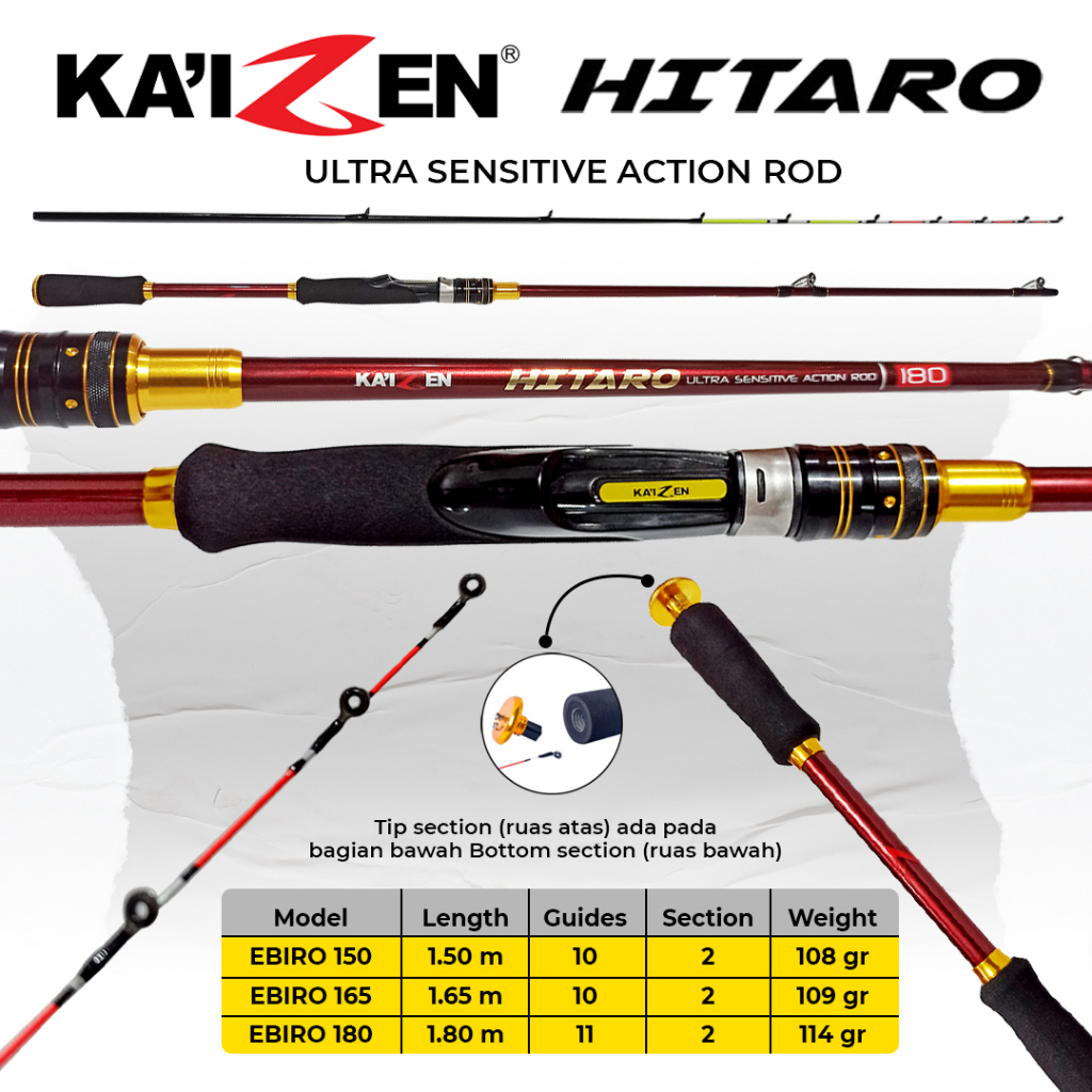 คันเบ็ด Kaizen HITARO