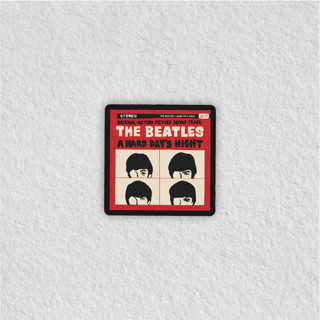 สติกเกอร์โลโก้ The BEATLES Box BAND DISTRO สําหรับติดตกแต่ง