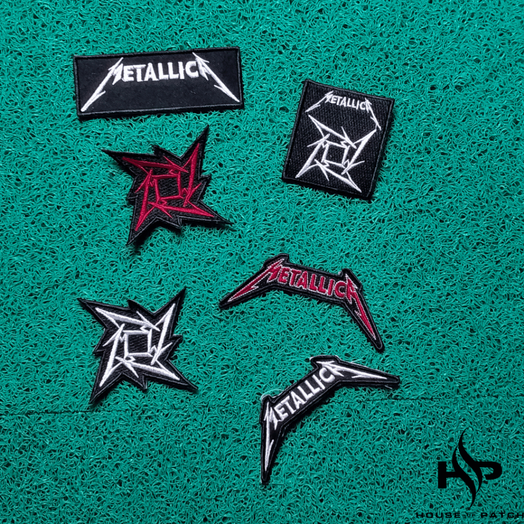 Metallica BAND Music PATCH เย็บปักถักร้อย EMBLEM PATCH