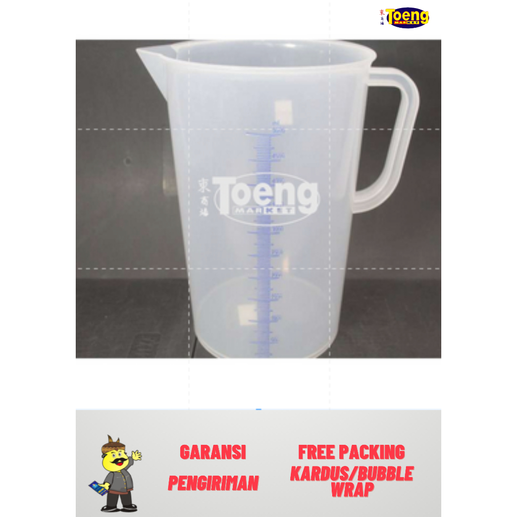 SCARLET MEASURING CUPS 5LT 1835 GL / PICHER / GREENLEAF MEASURING CUPS