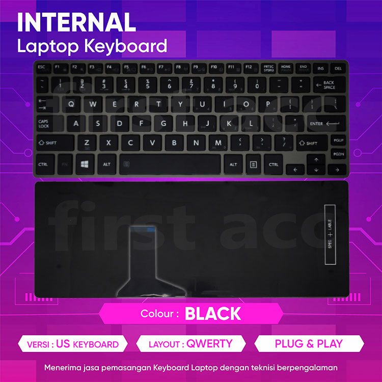 Toshiba Portege Z30 Z30T Z30-B Z30B Z30T-B Z30T-C Z30T-Z คีย์บอร์ดใหม่