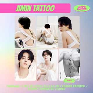 Bts PHOTOCARD - JIMIN MOON MOON TATTO FACE