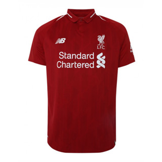 เสื้อกีฬาแขนสั้น ลายทีม Liverpool 2018