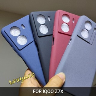 เคสซิลิโคน แบบนิ่ม ป้องกันการลื่น สําหรับ IQOO Z7 Z7X