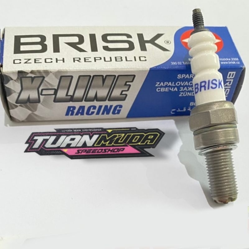 หัวเทียน Brisk xline OR10X9 สําหรับรถจักรยานยนต์ vario beat crf150 cbr