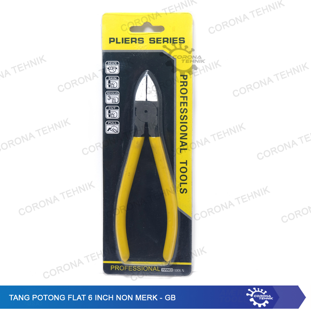 6 นิ้ว Non-Brand - GB คีมตัดแบบแบน