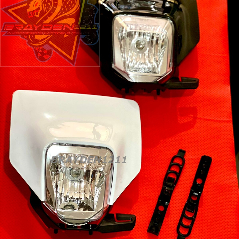 HUSQVARNA KTM HEADLAMP / HUSQVARNA LAMP SHIELD / HUSQVARNA HEADLAMP
