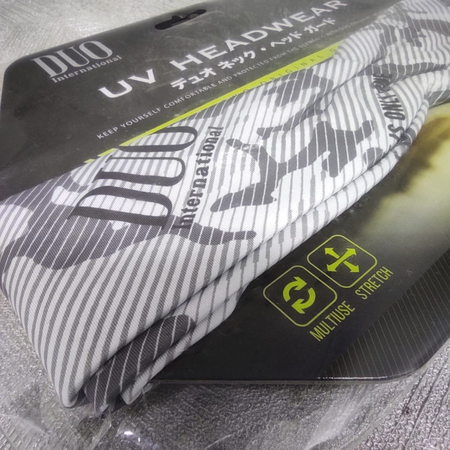 DUO International Neck Gaiter UV Head Wear Free Size Original