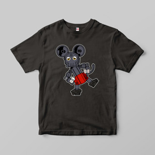 เสื้อยืด พิมพ์ลาย WEIRD MICKEY สําหรับเด็กผู้ชาย และเด็กผู้หญิง อายุ 1-9 ปี