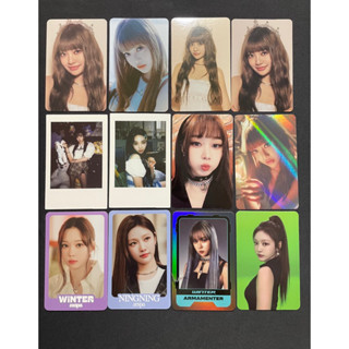 โฟโต้การ์ด PC KARINA WINTER GISELLE NINGNING AESPA SEASON GREETINGS 2023 POB YIZHIYU Aladdin HOLO 11 STREET STARONE POLAROID ALBUM GIRLS TRADING CARD OFFICIAL