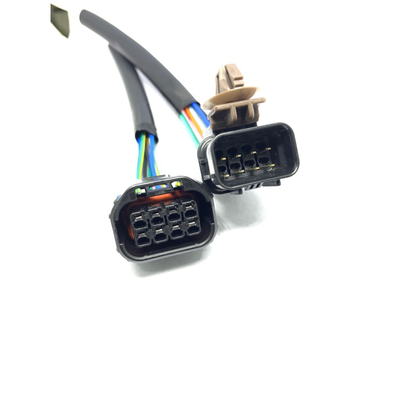 Genio สวิตช์ซ็อกเก็ต 8 พินซ็อกเก็ตชายหญิง pnp ปลั๊กโคมไฟหยุด pcx
