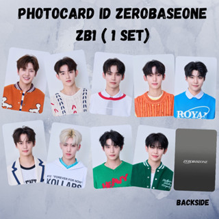 โฟโต้การ์ด ID ZEROBASEONE ZB1 (1 ชุด) Unofficial