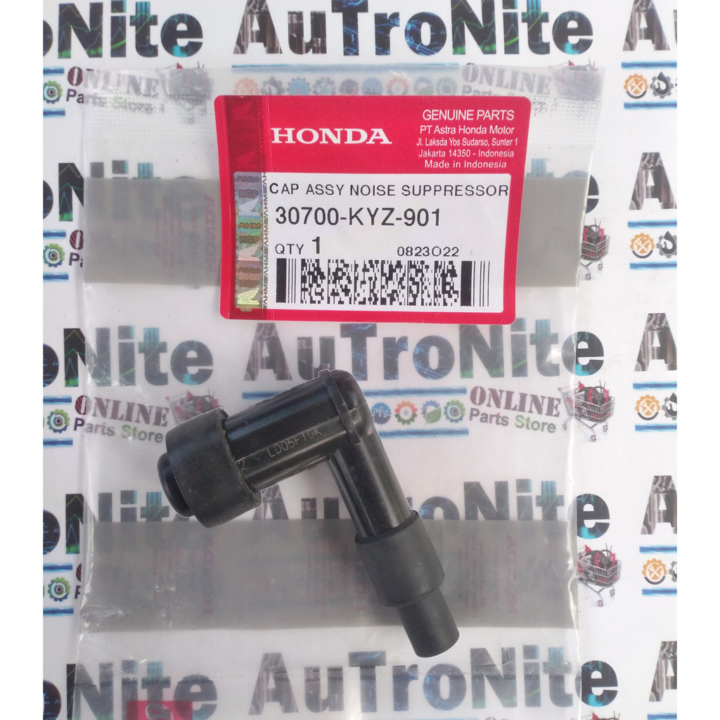 CAP ASSY NOISE SUPPRESSOR NGK 30700-KYZ-901 Cop Spark Plug Original Honda Beat Pop Genio Scoopy Spac