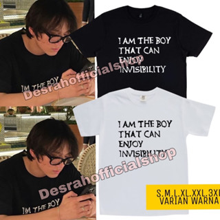 เสื้อยืด พิมพ์ลาย I AM the boy สไตล์เกาหลี สําหรับเด็กผู้ชาย