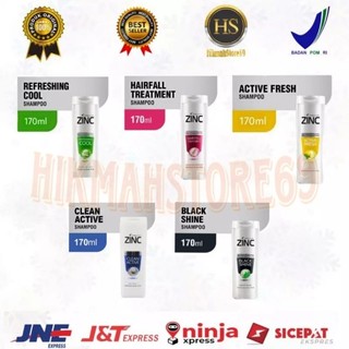 Zink Shampoo Anti Ketombe 170ml All Variant || Termurah