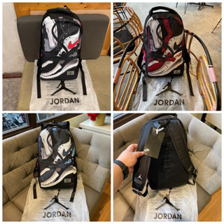 Jordan Graffiti SNEAKERS GRAVITY CANVAS BACKPACK / JORDAN Graffiti BAGPACK BACKPACK GRAVITY SNEAKERS / กระเป๋านักเรียน / กระเป๋าสํานักงาน / JORDAN CANVAS Bag