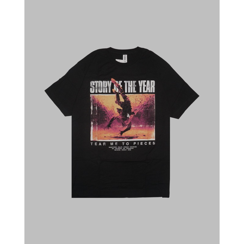 เสื้อยืดวงดนตรี Story Of The Year - Tear Me To Pieces Track Listing
