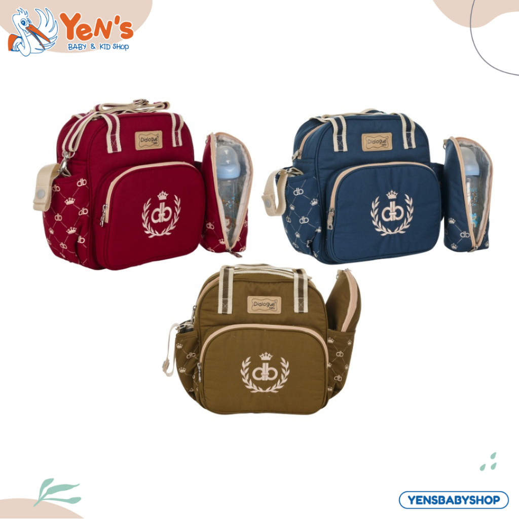 Dialogue Baby Small Baby Bag + ที่วางขวดนม Crown Series - DGT7418