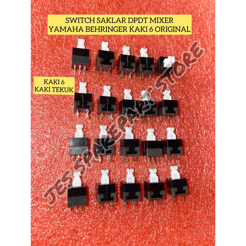 YAMAHA BEHRINGER DPDT MIXER SWITCH 6 LEGS ต้นฉบับ
