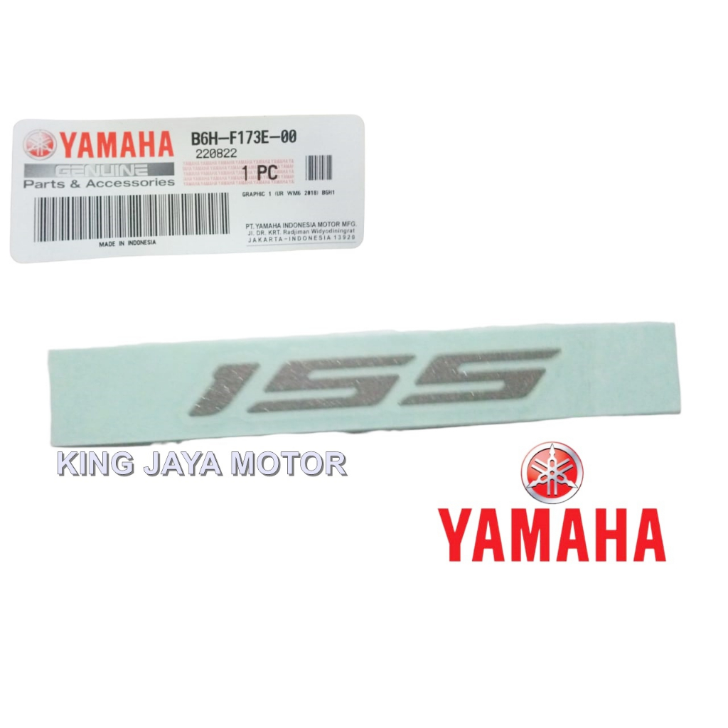 สติ๊กเกอร์ 155 NEW NMAX WHITE ORIGINAL YAMAHA B6H-F173E-00