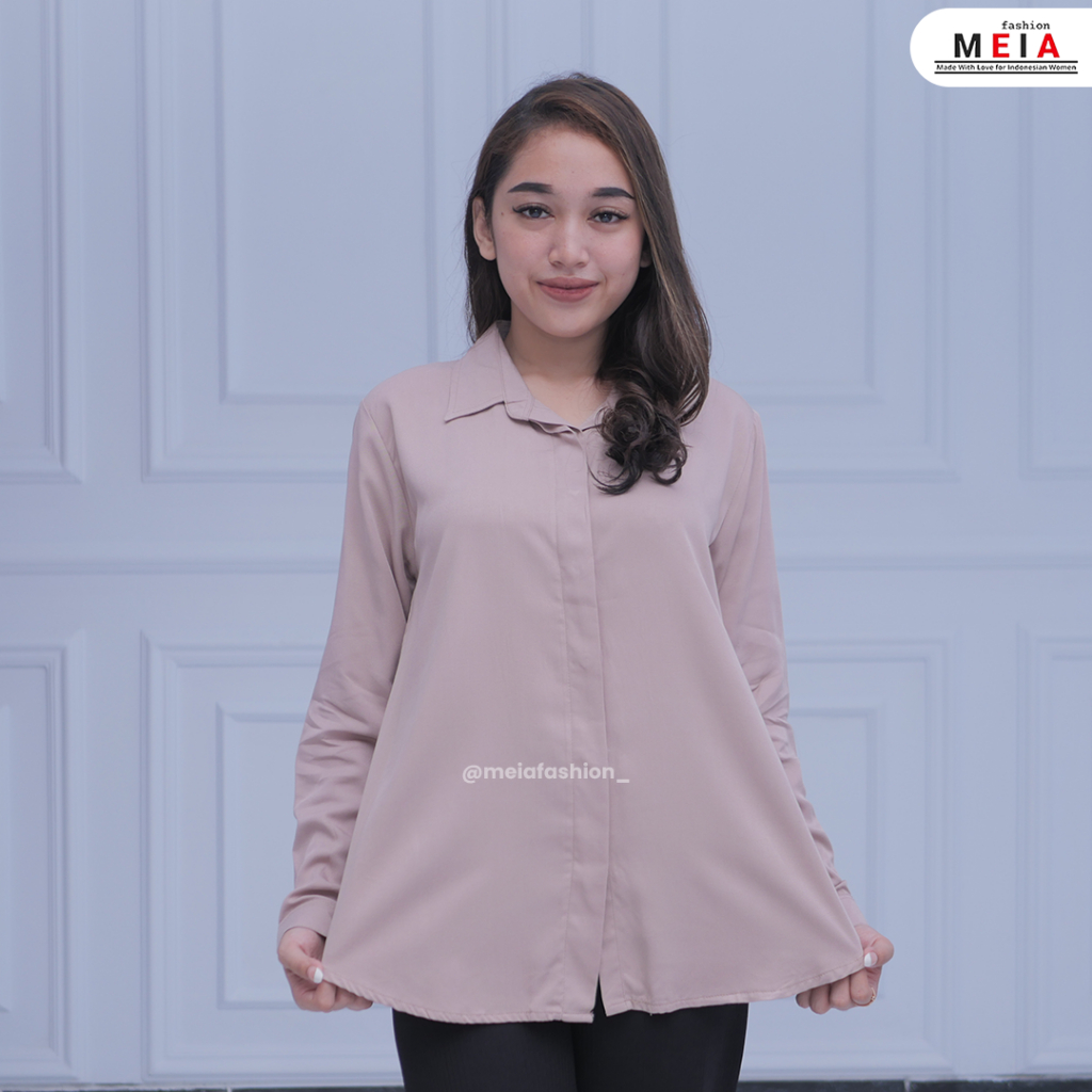 Kemeja Meia FASHION - MIQUE BASIC SHIRT PART 2 - IMPORTED PREMIUM RAYON TWILL SHIRT
