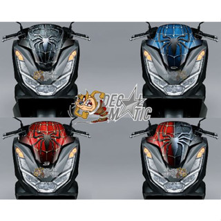 สติกเกอร์ติดที่บังแดดรถจักรยานยนต์ Honda PCX 150/PCX 160 2020 2021 2022 - Spiderman