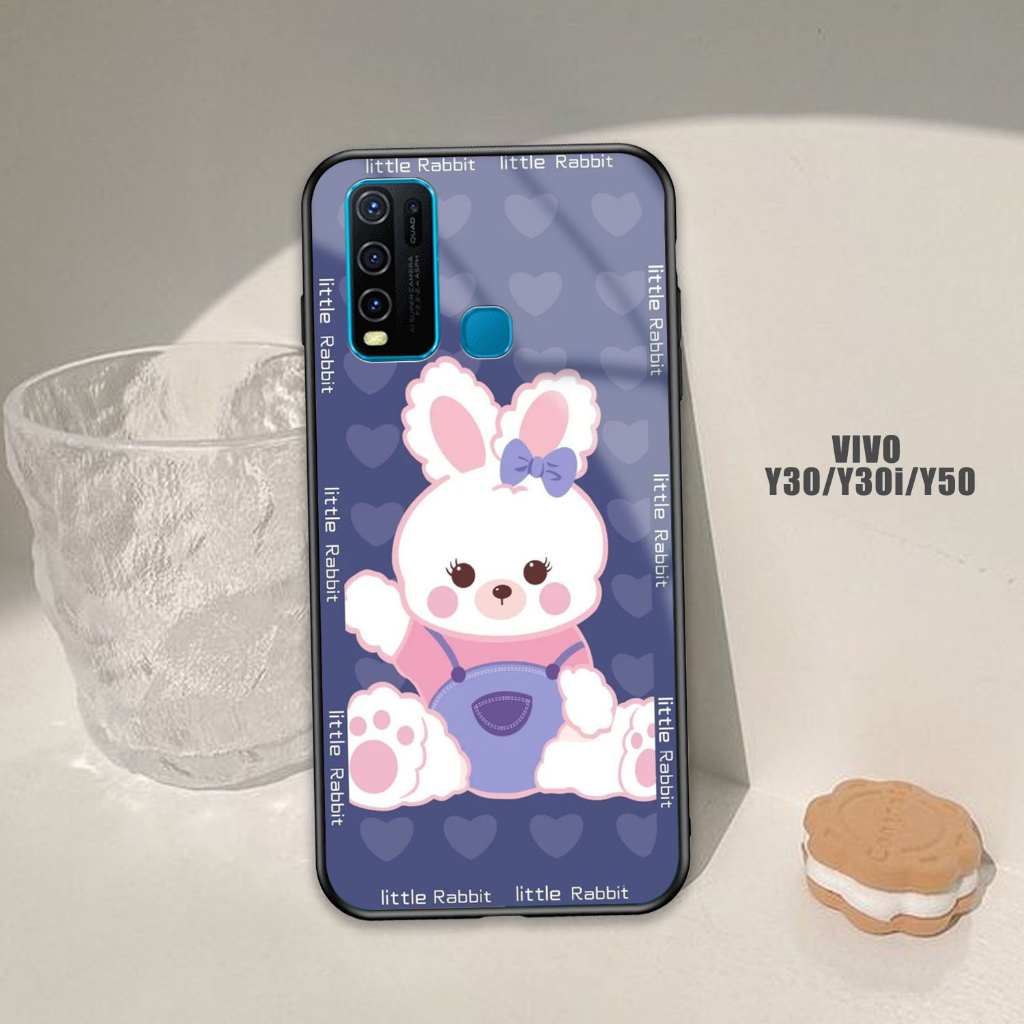 เคส Vivo Y30 / Y30i / Y50 B34R Motif Hardcase 2D Glossy - เคสเงา - เคสโทรศัพท์ Hp Glass Handphone Co