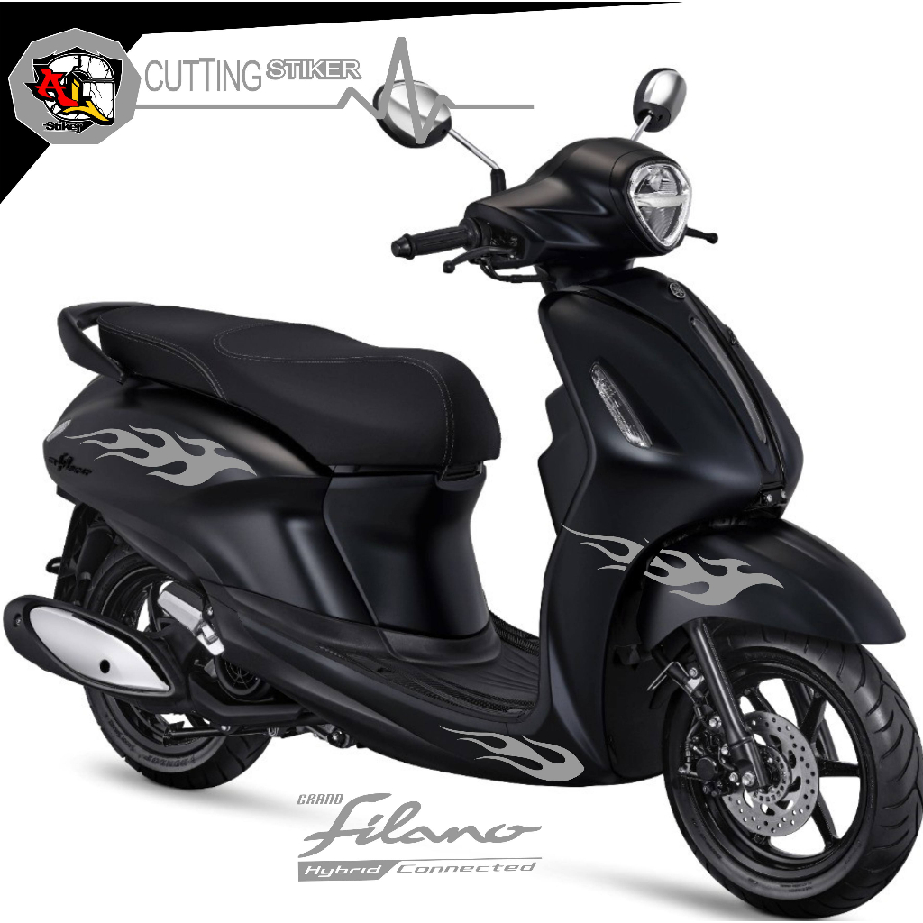 FIRE CUTING STICKER/231 FILANO/GRAND FILANO STRIPING/GRAND FILANO STICKER/LOGO STRIPING/FIRE LOGO ST