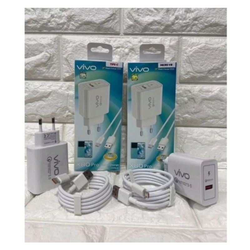 VIVO X90 Pro 120W Super VOOC Fast Charging Original Charger รองรับ TYPE C MICRO