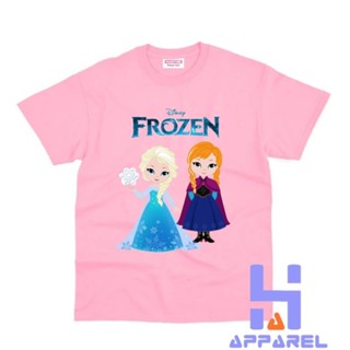 เสื้อยืด ลาย Frozen สําหรับเด็ก