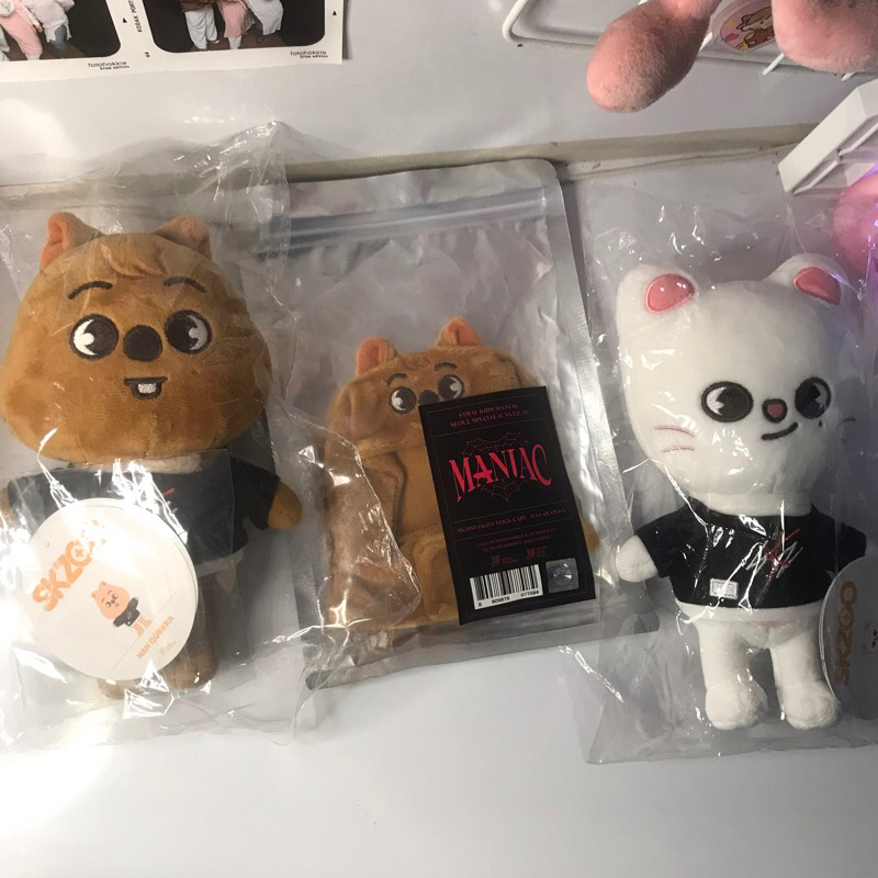 ตุ๊กตา LS CAPE SKZOO JINIRET HANQUOKKA PLUSHIE LIGHTSTICK CAP STRAYKIDS SKZ HUNJIN HAN DOLL