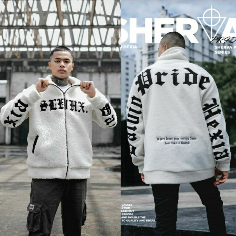 Sherpa - เสื้อแจ็คเก็ต Sherpa salviohexia