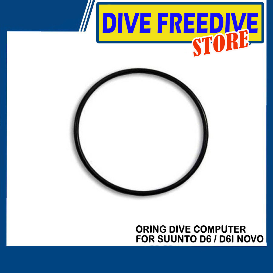 อะไหล่ Oring Dive Comp คอมพิวเตอร์ Suunto D6 / D6i Novo เปลี่ยนนาฬิกาอะไหล่ O-Ring Scuba ชิ้นส่วนดํา