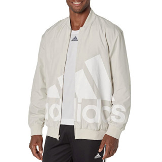 Adidas Aeroready Essentials Giant Big Logo เสื้อแจ็กเก็ตกันลม HL6922 ของแท้