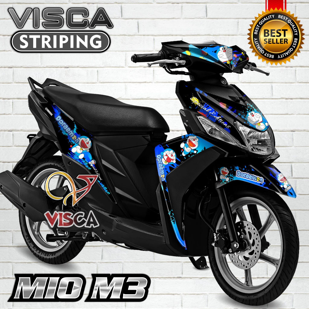 รูปลอก Mio M3 Full Body - สติ๊กเกอร์ Mio M3/Mio Z - Decal Mio M3/Mio Z Full Body - Striping Mio M3/M