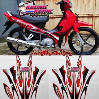 สติกเกอร์ตกแต่งรถจักรยานยนต์ Yamaha JUPITER Z 2003 BODY STRIPING ORI Standard