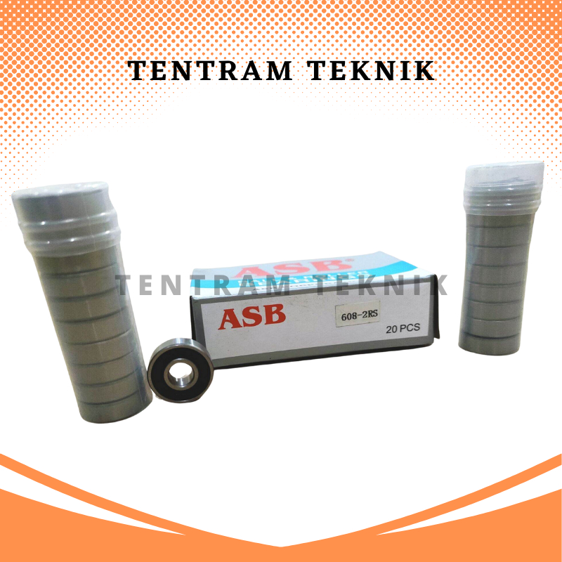 แบริ่ง / Laker / Laher 608 2RS ASB