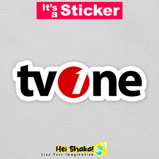 Heishaka TV สติกเกอร์ไวนิล ลายโลโก้ One กันน้ํา