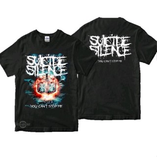 เสื้อยืด พิมพ์ลาย SUICIDE SILENCE 6 YOU Cant STOP ME Premium lorna shore deathcore สําหรับผู้ชาย
