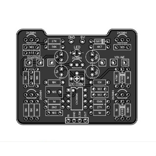 T-audio แป้นเหยียบเอฟเฟคกีตาร์ PCBFX-229 MXR Dyna DIY PCB CA3080E