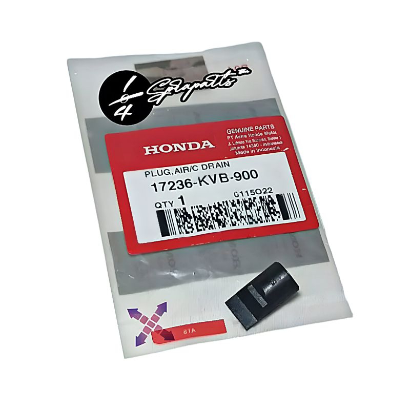 ฝาครอบรูกรองอากาศ (ปลั๊กท่อระบายน้ํา Air C 17236KVB900) - Smua Honda Matic รถจักรยานยนต์