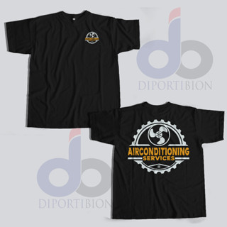 เสื้อยืดแขนสั้น Ac SERVICE สําหรับบริการเครื่องปรับอากาศ