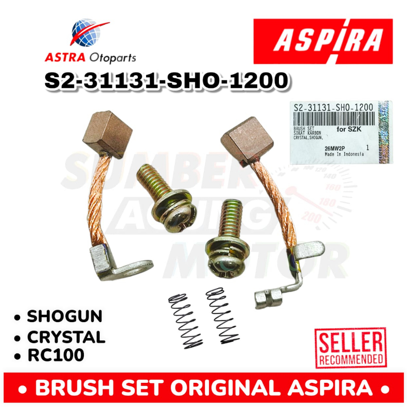 COLBOSTER ถ่าน STARTER SUZUKI SHOGUN CRYSTAL ASPIRA S2-31131-SHO-1200