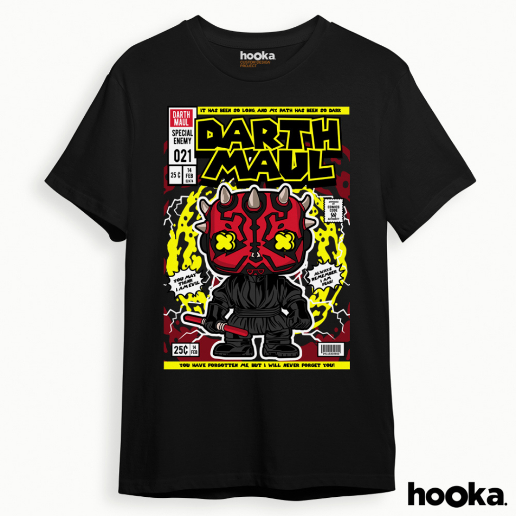 HOOKA Datr Maul Animation เสื้อยืด Distro cotton 24S