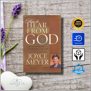 [Hard Cover] ภาษาภาษาอังกฤษ How To Hear From GOD by Joice Meyer