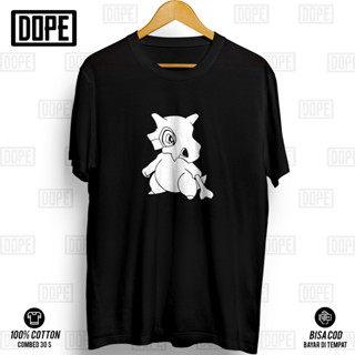 เสื้อยืด พิมพ์ลาย Pokemon CUBONE Anime Game Distro Japan สไตล์ญี่ปุ่น สําหรับผู้ชาย และผู้หญิง